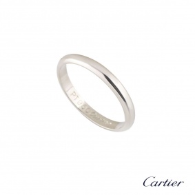 Cartier 1895 Platinum Wedding Ring B4012551